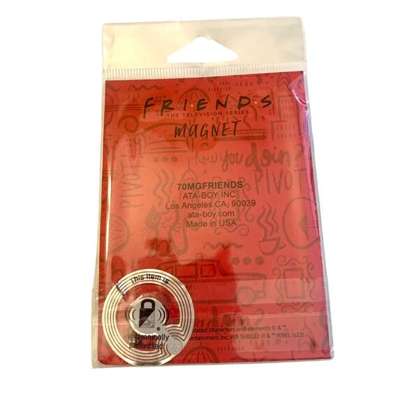 Friends SET OF 3 Magnet Regina Pin Lip Balm Friends TV Show Fan Phoebe Buffay - Picture 5 of 8